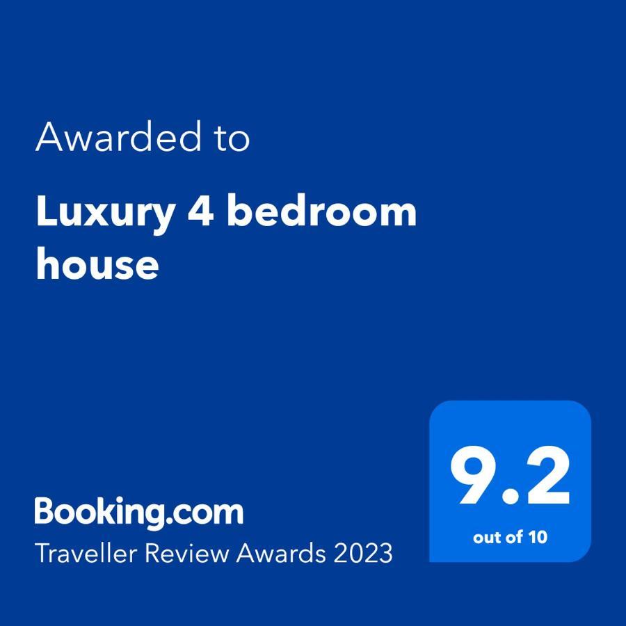 Luxury 4 Bedroom House Manchester Ngoại thất bức ảnh
